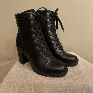 G by Guess Shoes - Guess heeled Combat boots New G by Guess Shoes - Guess heeled Combat boots New